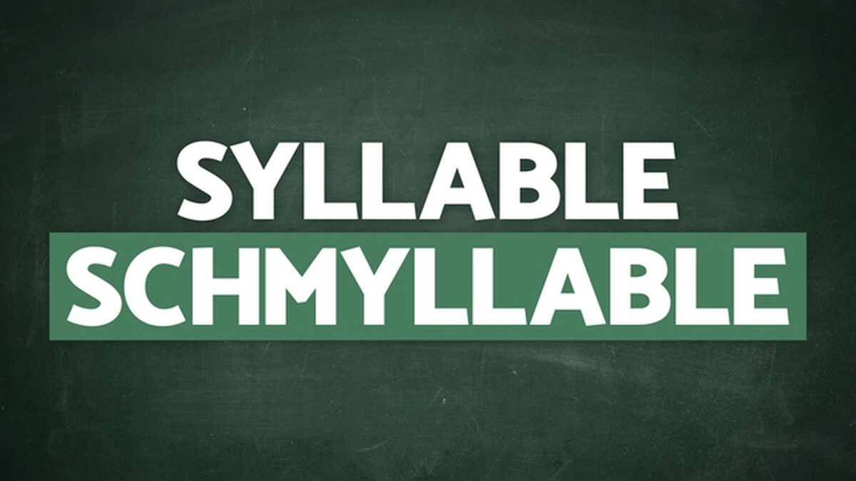 Syllable Schmyllable image number null